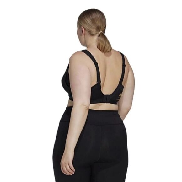 Adidas X 11 Honore Training Sports Bra Underwire Rare HI5647 Black NWT US 46C - Picture 6 of 8